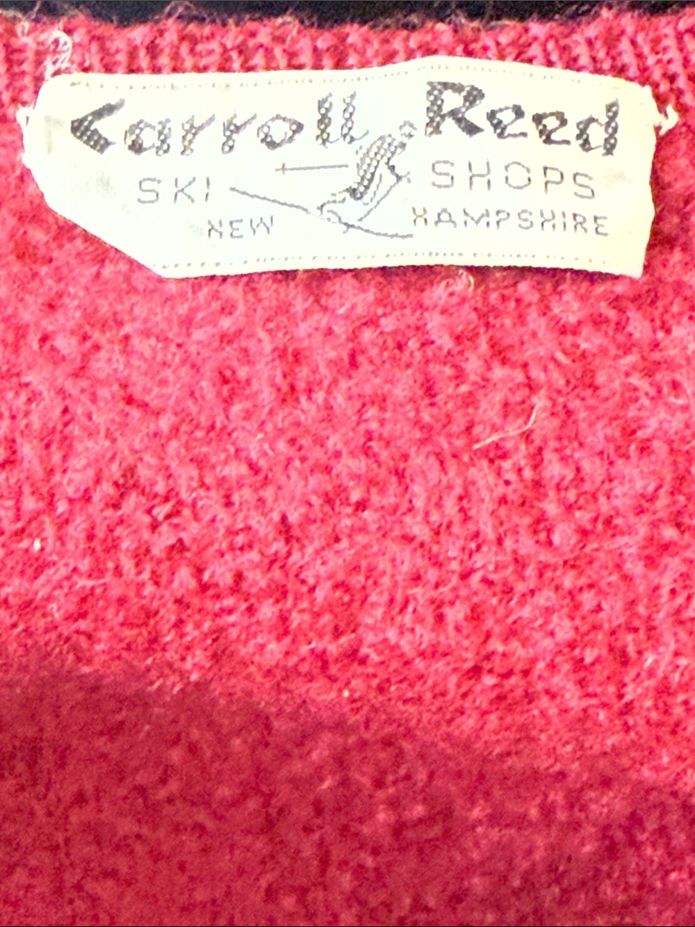 Like New VINTAGE Carroll Reed Boiled Wool Jacket - Picture 5 of 5